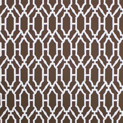 Scalamandre Wallpaper WP88325-001 Pavilion Trellis Cocoa