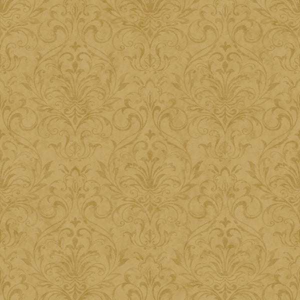 York YC3377 Welcome Home Distressed Damask Wallpaper