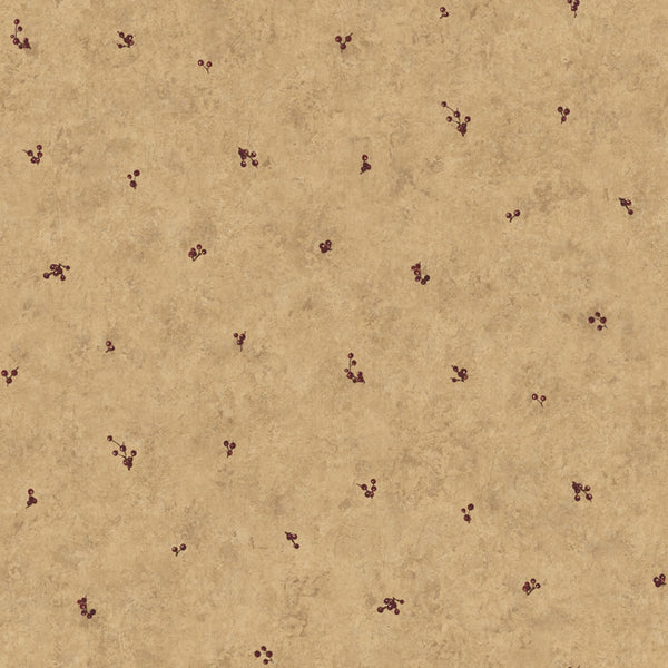 York YC3406 Welcome Home Mini Berry Spot Wallpaper