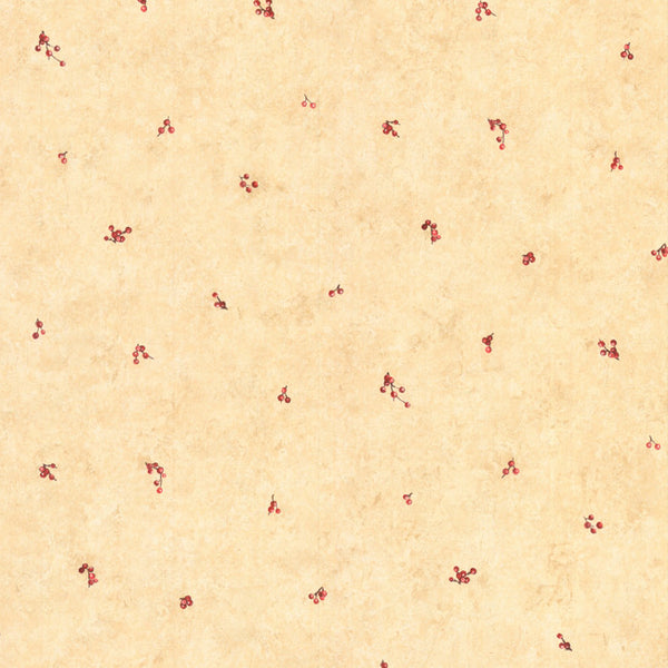 York YC3417 Welcome Home Mini Berry Spot Wallpaper