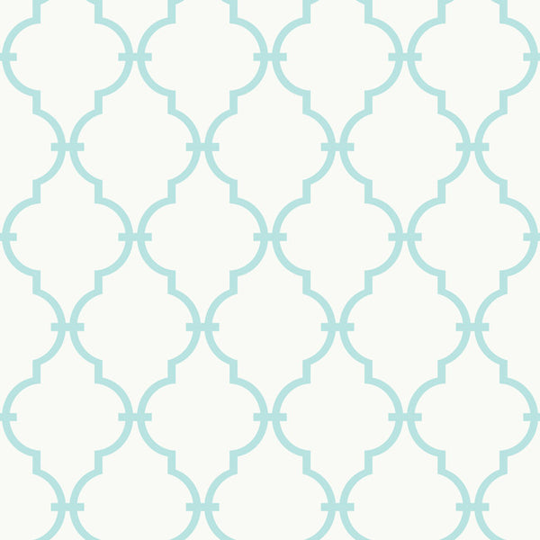 York YS9104 Peek-A-Boo Graphic Trellis Wallpaper