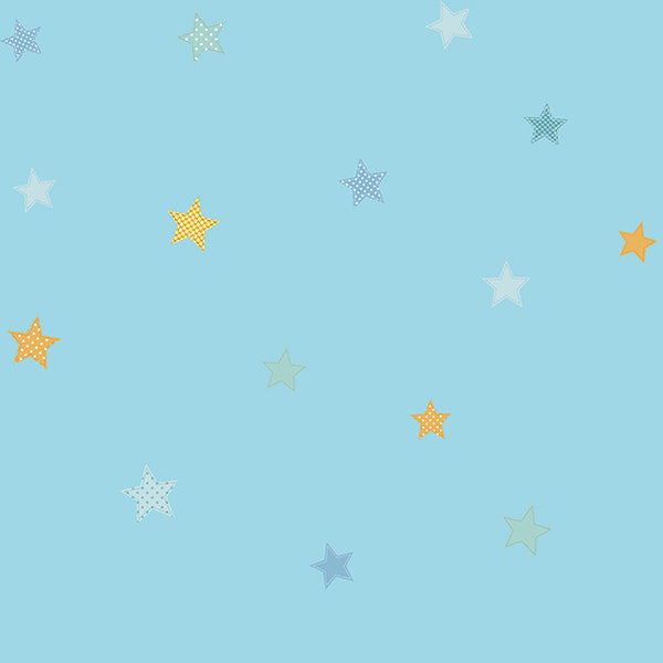 York YS9113 Peek-A-Boo Starry Sky Wallpaper