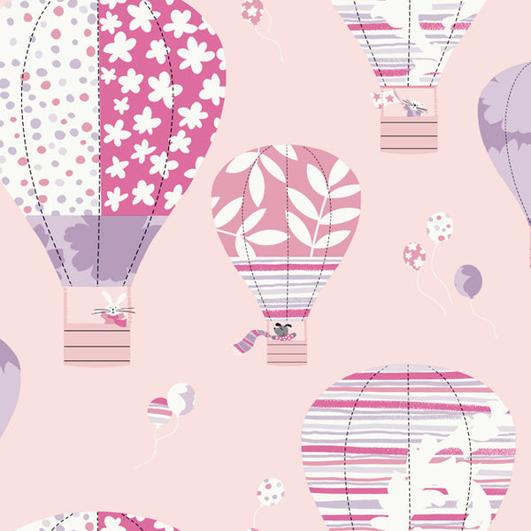 York YS9192 Peek-A-Boo Hot Air Balloon Wallpaper