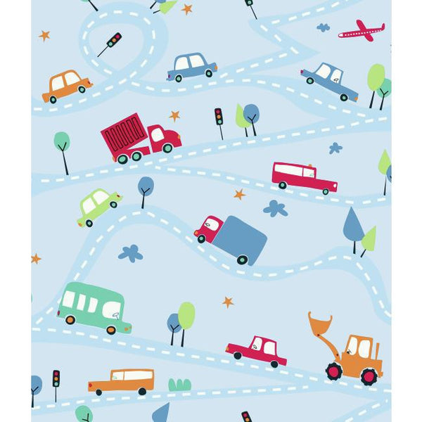 York YS9210 Kids Book Around Town Wallpaper