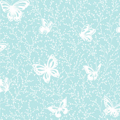 York YS9215 Peek-A-Boo Butterfly Garden Wallpaper