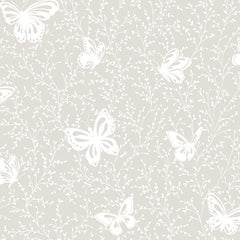 York YS9220 Peek-A-Boo Butterfly Garden Wallpaper