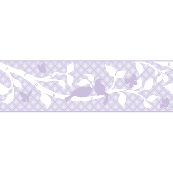 York Wallpaper YS9228BD Peek-A-Boo Garden Branch Border