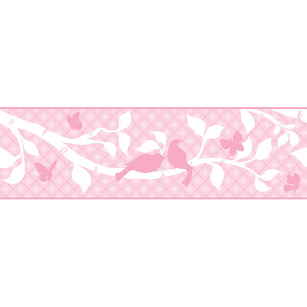 York Wallpaper YS9229BD Peek-A-Boo Garden Branch Border