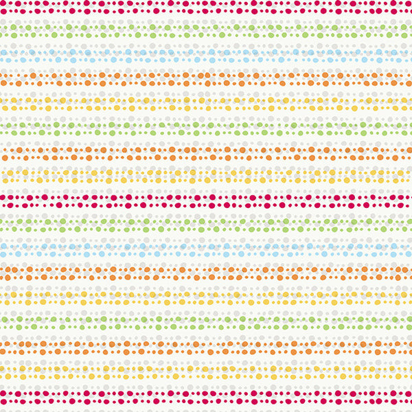 York YS9253 Peek-A-Boo Horizontal Polka Dot Stripe Wallpaper