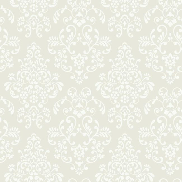York YS9324 Beige Book Delicate Document Damask Wallpaper