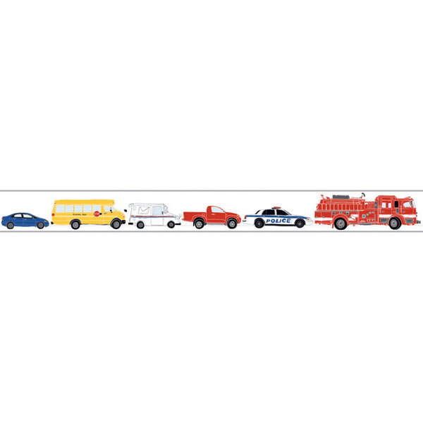 York Wallpaper ZB3155BD Border Portfolio II Small Main Street Border