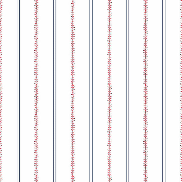 York ZB3345 Boys Will Be Boys Stitching Stripe Wallpaper